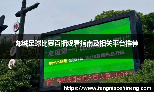 郯城足球比赛直播观看指南及相关平台推荐