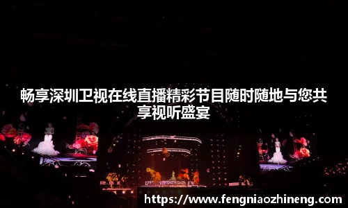 畅享深圳卫视在线直播精彩节目随时随地与您共享视听盛宴